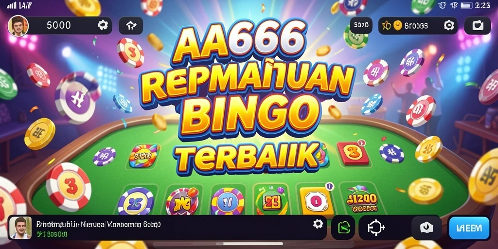 Gameplay Bingo yang seru dan interaktif di AA666.