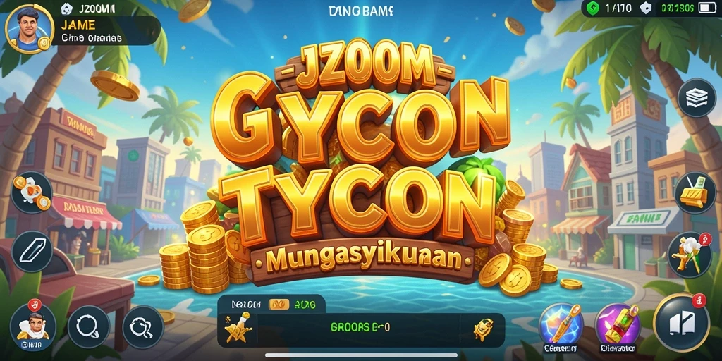 Tampilan gameplay J200M yang menarik dan interaktif