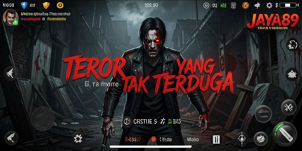 Tampilan menegangkan saat menjelajahi dunia horor JAYA89.