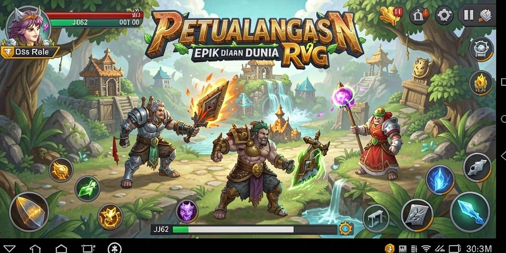 Tampilan screenshot gameplay JJ62 yang menegangkan dan penuh aksi.