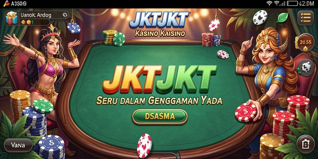 Tampilan permainan Kasino JKTJKT yang menarik dan dinamis.