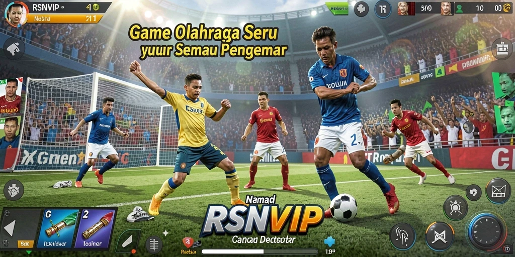 Gameplay RSNVIP yang menegangkan dengan grafis menawan.