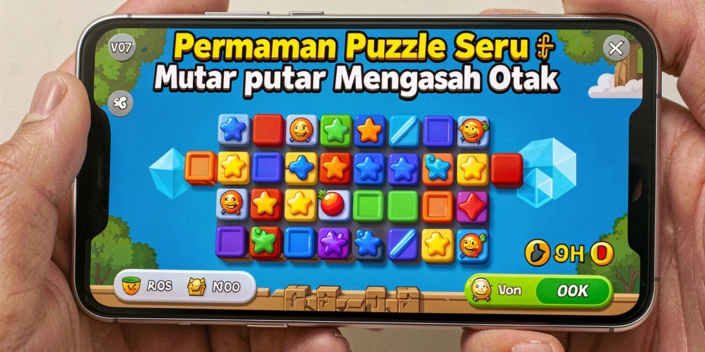 Tampilan gameplay V07 yang menarik dalam genre Puzzle.